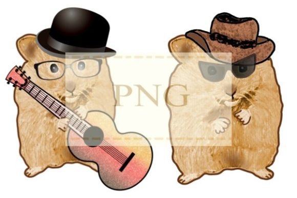 Hamster Watercolor Png Funny Rat Animal