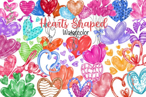 Heart Shaped Watercolor: A Fresh Illustration for Lifestyle and Editorial Blogs