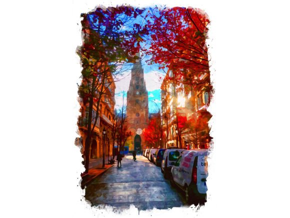 San Sebastian Spain Watercolor Design Review