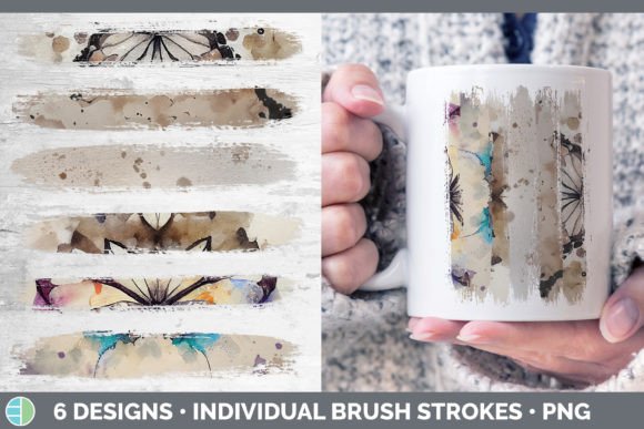 Watercolor Butterfly Brush Strokes PNG for Modern Brand Illustrations
