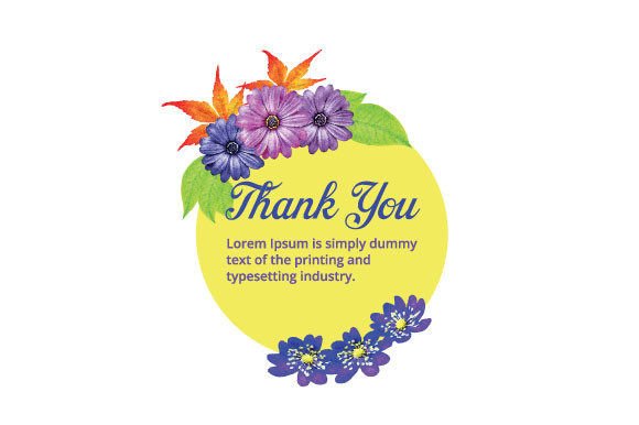Watercolor Flower Border Frame Review