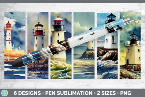 Watercolor Lighthouse Pen Wraps Epoxy: A Designer’s Honest Review