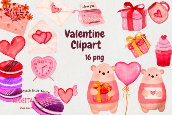 Watercolor Valentine Clipart: A Designer’s Real-World Review