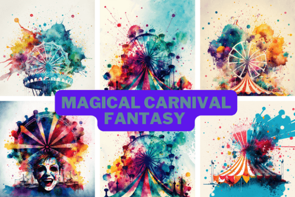 Watercolour Carnival Fantasy Illustrations: A Designer’s Honest Review for Real Client Projects